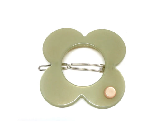 Hanover Large Hairclip - Sage