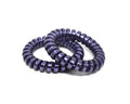 Large Spiral Hair Ties - Grape